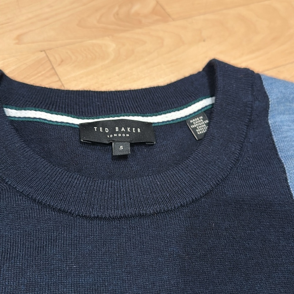 Ted Baker Tiltz Colour Block-Print Wool Knitwear - image 7